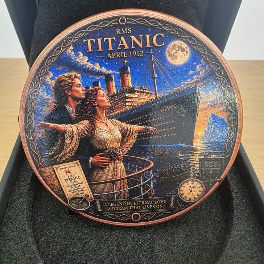 [BUNJANG] Titanic Limited Edition Premium Copper Bar 1KG / 타이타닉 한정판 프리미엄 구리바 1KG