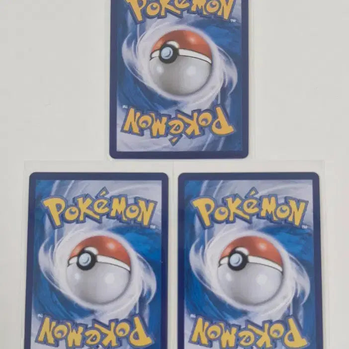 [BUNJANG] Pokemon Trainer Card Bundle Set / 트레이너 카드 3장 일괄
