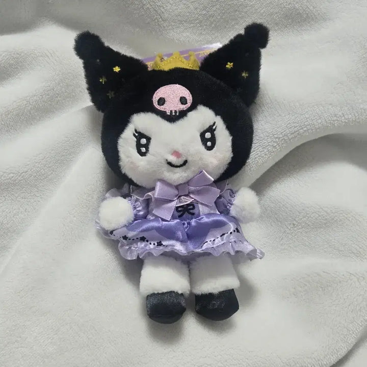 [BUNJANG] Kuromi Mascot Plush Doll / 나의 넘버원 쿠로미 마스코트 인형