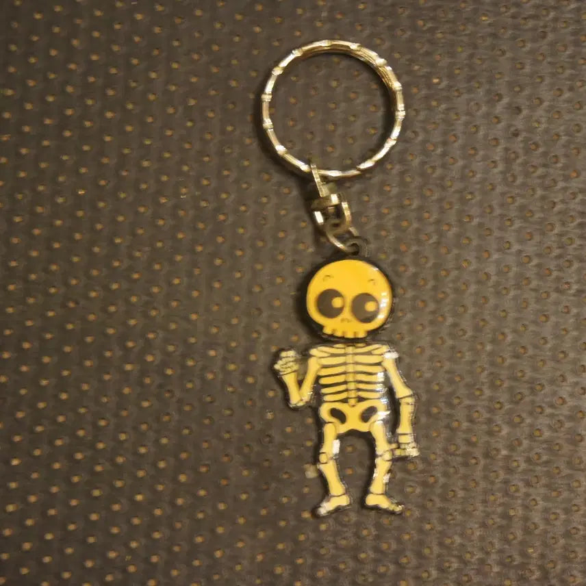 [BUNJANG] UU Skull Keychain Vintage / UU 해골 키링 빈티지 열쇠고리