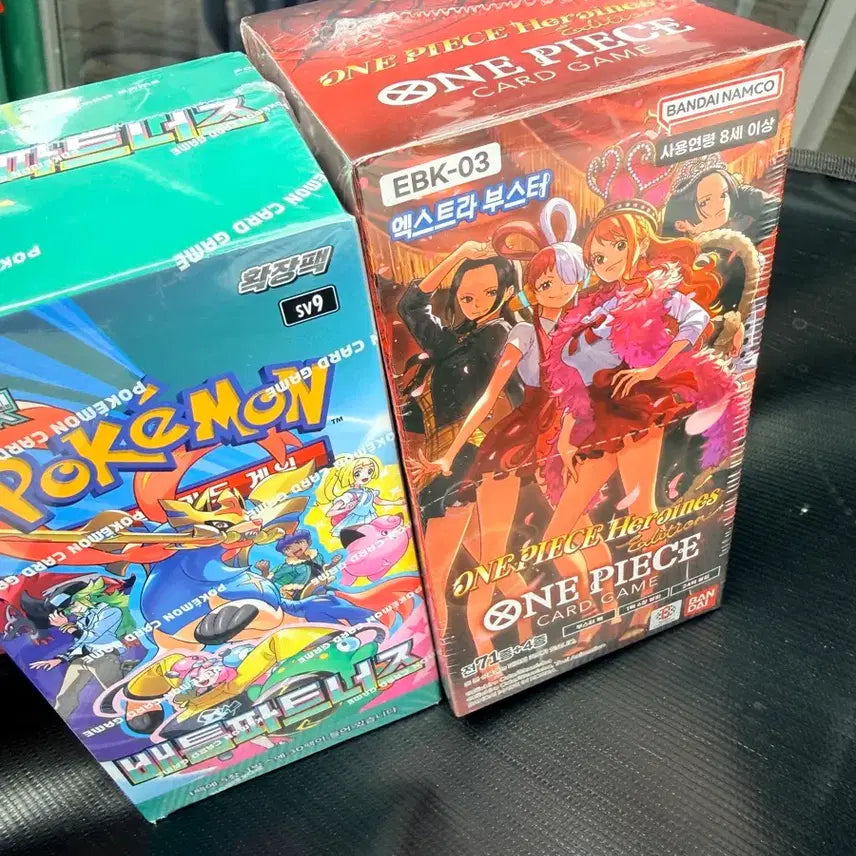 [BUNJANG] One Piece Extra Booster &amp; Pokémon Card Expansion Pack (Sealed) / 원피스 엑스트라 부스터 / 포켓몬 카드 확장팩
