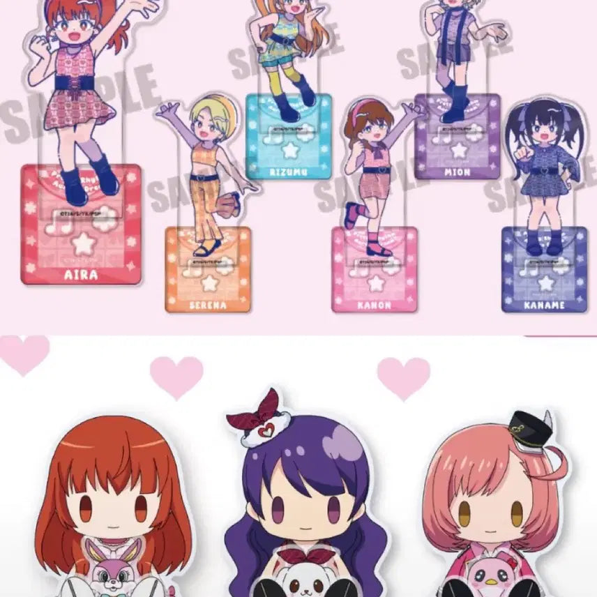 [BUNJANG] Prism Stone Disco Acrylic Charm / 프리즘스톤 공구 콩알눈 아크릴 디스코 아크릴