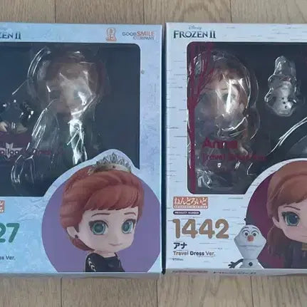 [BUNJANG] Nendoroid 1626, 1627 Elsa, 1442, 1441 Anna Frozen Set / 넨도로이드 1626 1627 1442 1441 디즈니 겨울왕국 엘사 안나