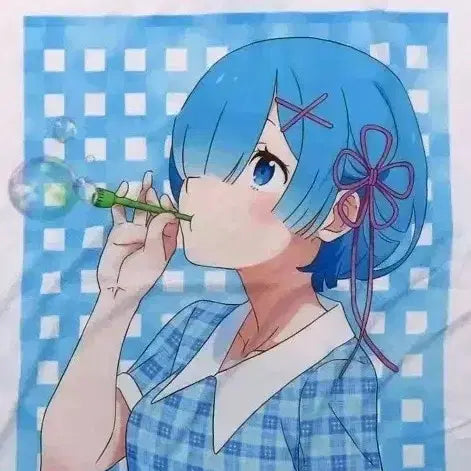 [BUNJANG] Re:Zero Rem T-Shirt XL / 리제로 렘 반팔 티셔츠