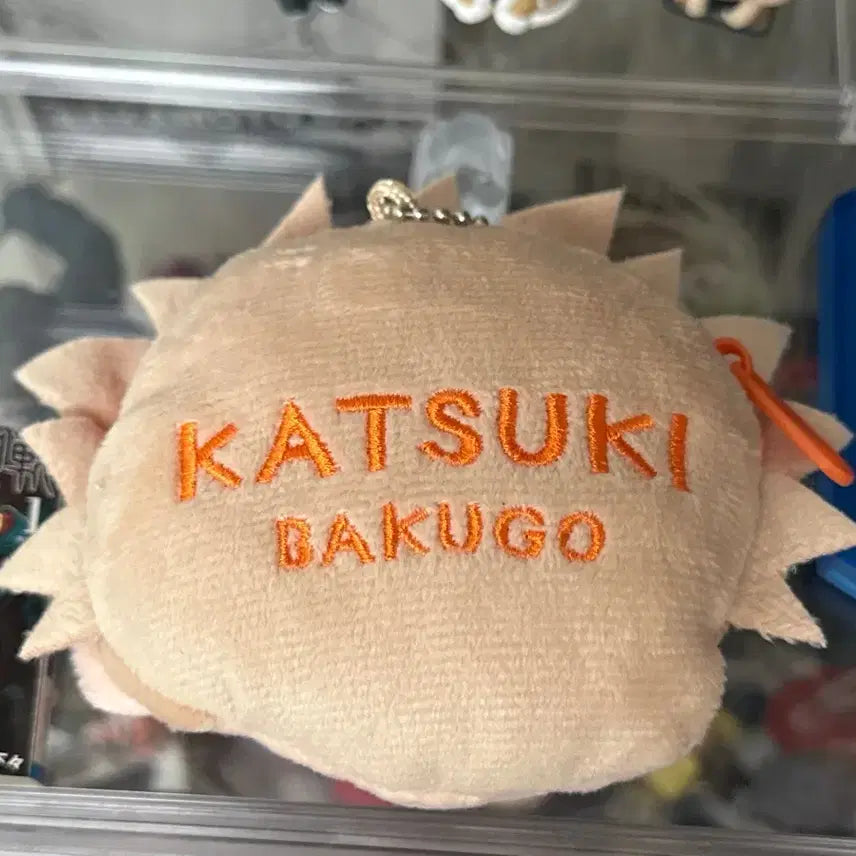[BUNJANG] My Hero Academia Bakugo Plush Pouch Keychain / [단순전시] 나히아 바쿠고 인형 파우치 키링