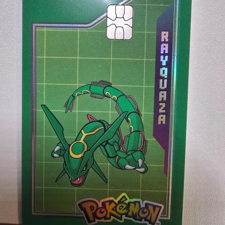 [BUNJANG] Rayquaza Pokemon 30th Anniversary Limited Edition Izeal Transportation Card / 레쿠쟈 포켓몬 30주년 한정판 이즐 교통카드