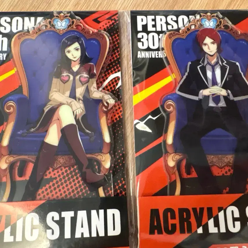 [BUNJANG] Persona 2 Maya Tatsuya Protagonist 30th Anniversary Acrylic Stand (Sealed) / 미개봉 페르소나 로손 아크릴  페르소나2 마야 타츠야 주인공 30주년