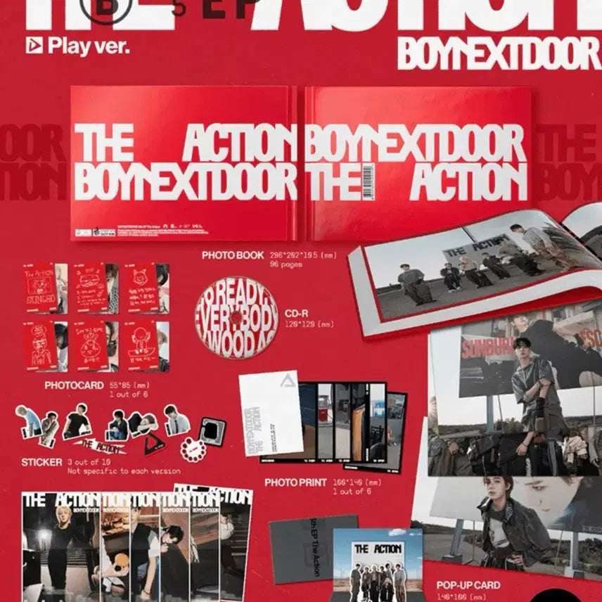 [BUNJANG] BOYNEXTDOOR The Action Play Ver. Album / 보이넥스트도어 The action play ver