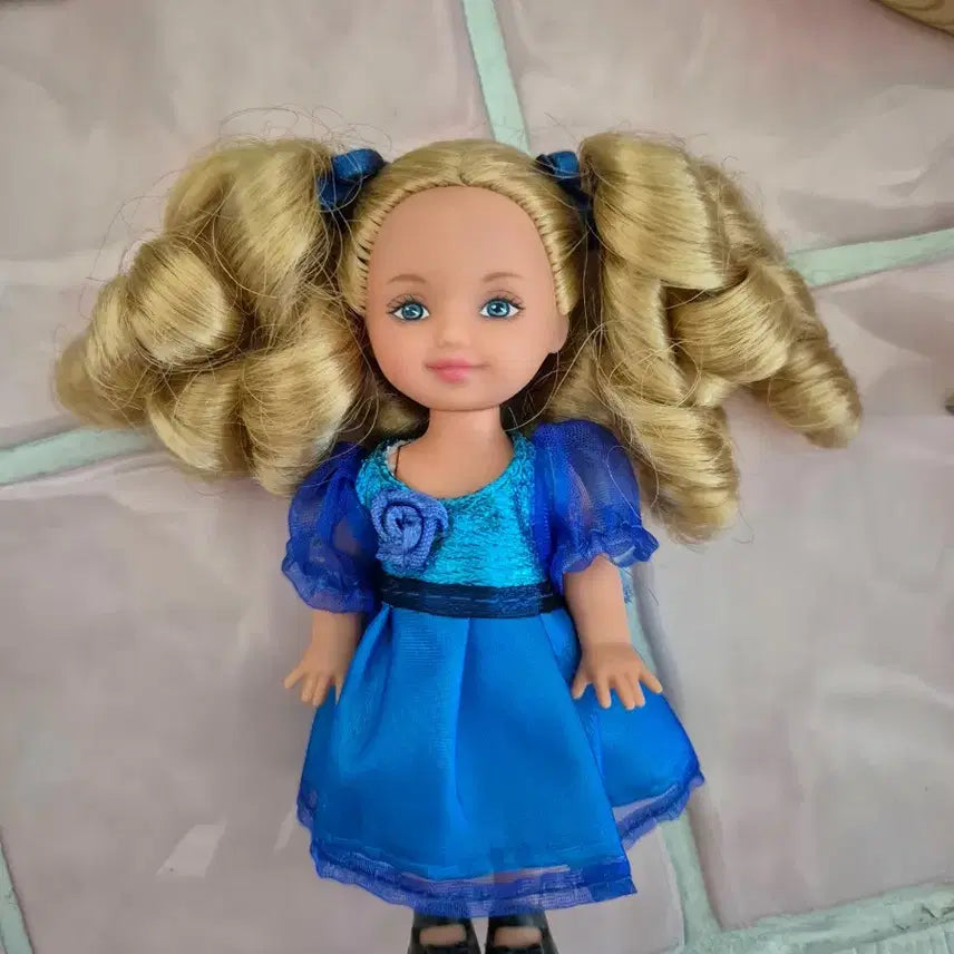 [BUNJANG] Barbie Kelly Badtime OOAK Doll / 바비켈리 배드타임 ooak
