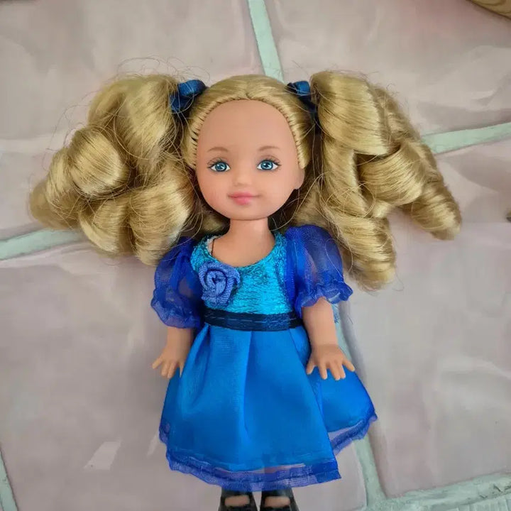 [BUNJANG] Barbie Kelly Badtime OOAK Doll / 바비켈리 배드타임 ooak
