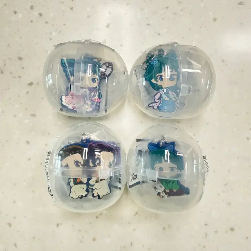 [BUNJANG] Kusuriya no Hitorigoto Depo Rubber Strap Set / 약사의 혼잣말 데포 러버 스트랩 고무키링 가챠
