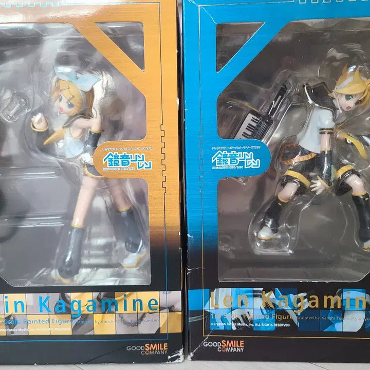 [BUNJANG] Kagamine Rin Len Good Smile 1/8 Scale Figure Bundle Set / 카가미네 린렌 굿스마일 1/8 스케일 피규어(일괄판매)