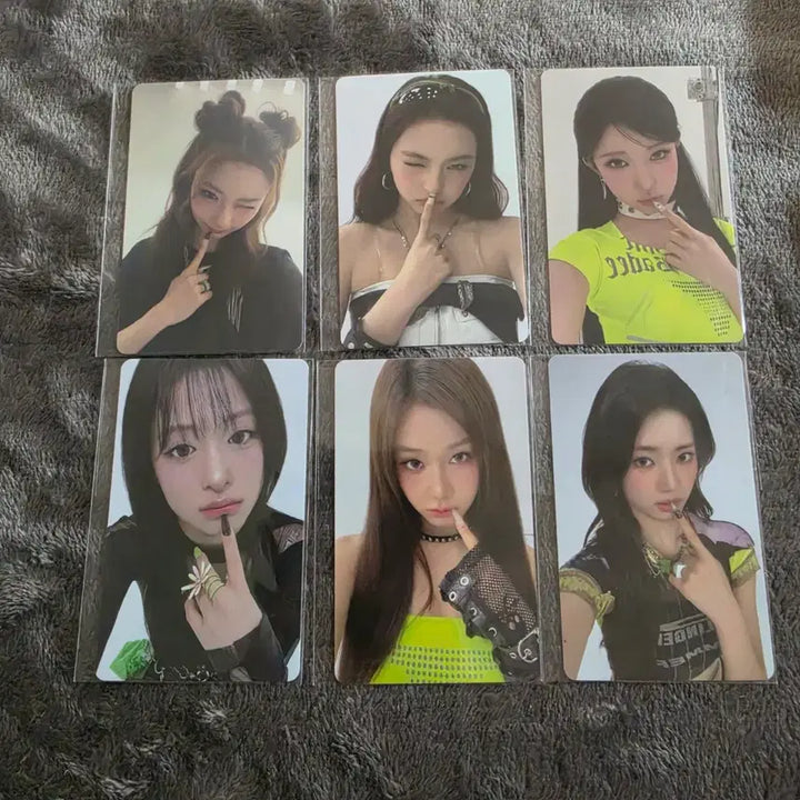 [BUNJANG] BABYMONSTER Choom Tour Album Lucky Draw Photocard Set / 6장세트 choom 투어 앨범 픽업 특전 포카 베몬 babymonster