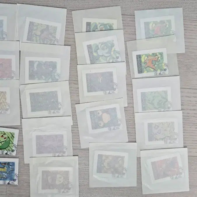 [BUNJANG] Pokemon Stickers Bundle Set / 포켓몬띠부씰 머거본 우표 일괄 판매