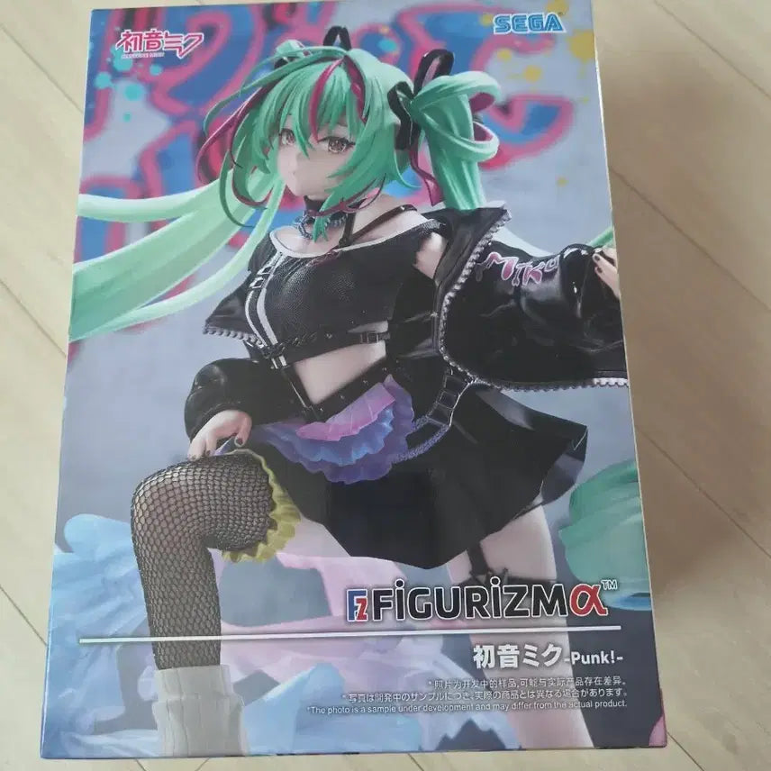 [BUNJANG] Hatsune Miku Punk Figurizm Alpha Figure / 하츠네 미쿠 펑크 피규어리즘 알파