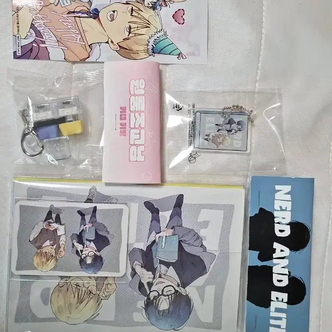 [BUNJANG] Neard Elite Set Keycap Keyring Bundle Set / 원룸조교님 도서전 굿즈 너드엘리트 세트 키캡키링 일괄