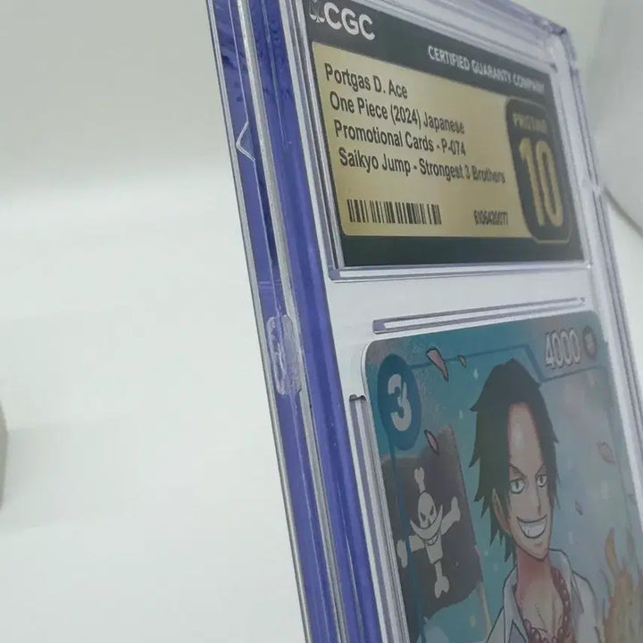 [BUNJANG] One Piece Ace Card CGC 10 Graded Japanese / 원피스 카드 에이스 CGC 10 등급 일판