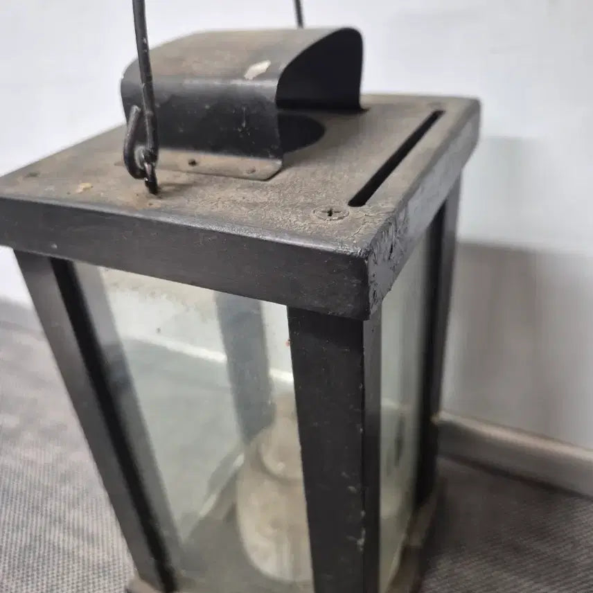 [BUNJANG] Vintage Portable Lantern with Handle / 바람막이호롱불