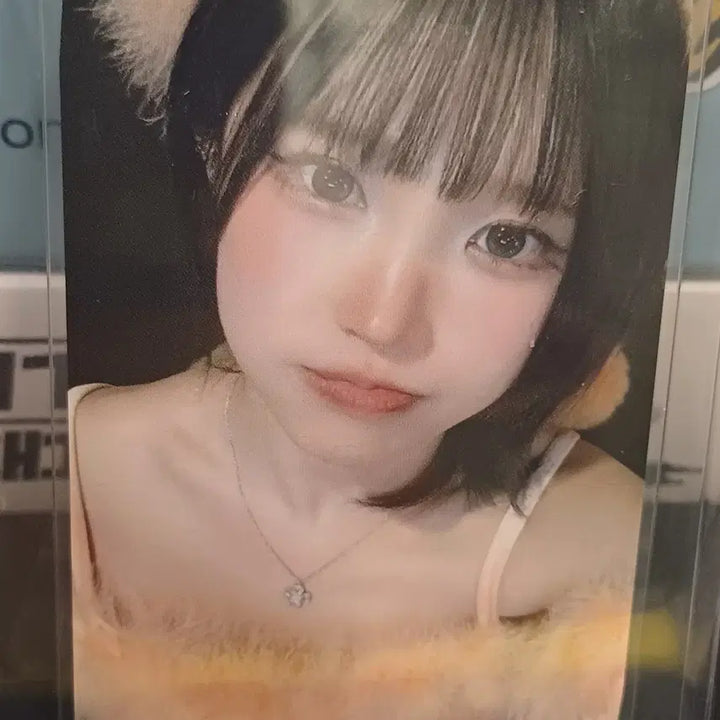 [BUNJANG] fromis_9 Song Hayoung White Painting M-Fan Photocard / 프로미스나인 송하영 하얀그리움 음중 미팬 공방 포카