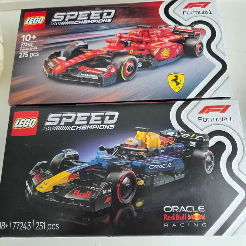 [BUNJANG] LEGO Speed Champions Ferrari &amp; Red Bull Racing Set - Sealed / 미개봉 레고 스피드 챔피언 페라리 &amp; 레드불 레이싱 세트