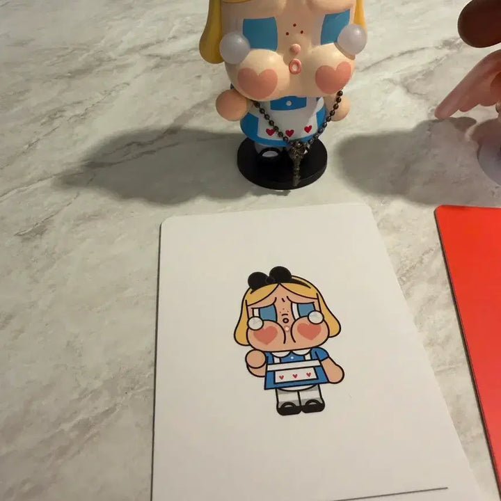 [BUNJANG] Pop Mart Baby Cry Paradise Figure 3-Set: Alice, Angel, Santa / 팝마트 베이비 크라이 패러데이스 피규어 3종 세트 크라잉어게인 엘리스 사랑의눈물 천사의키스 퍼레이드 원숭이 시리즈 블라인드 박스