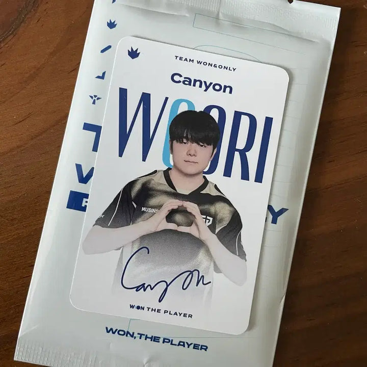 [BUNJANG] Woori Bank LCK Canyon Photocard / 우리은행 lck 캐니언 포카