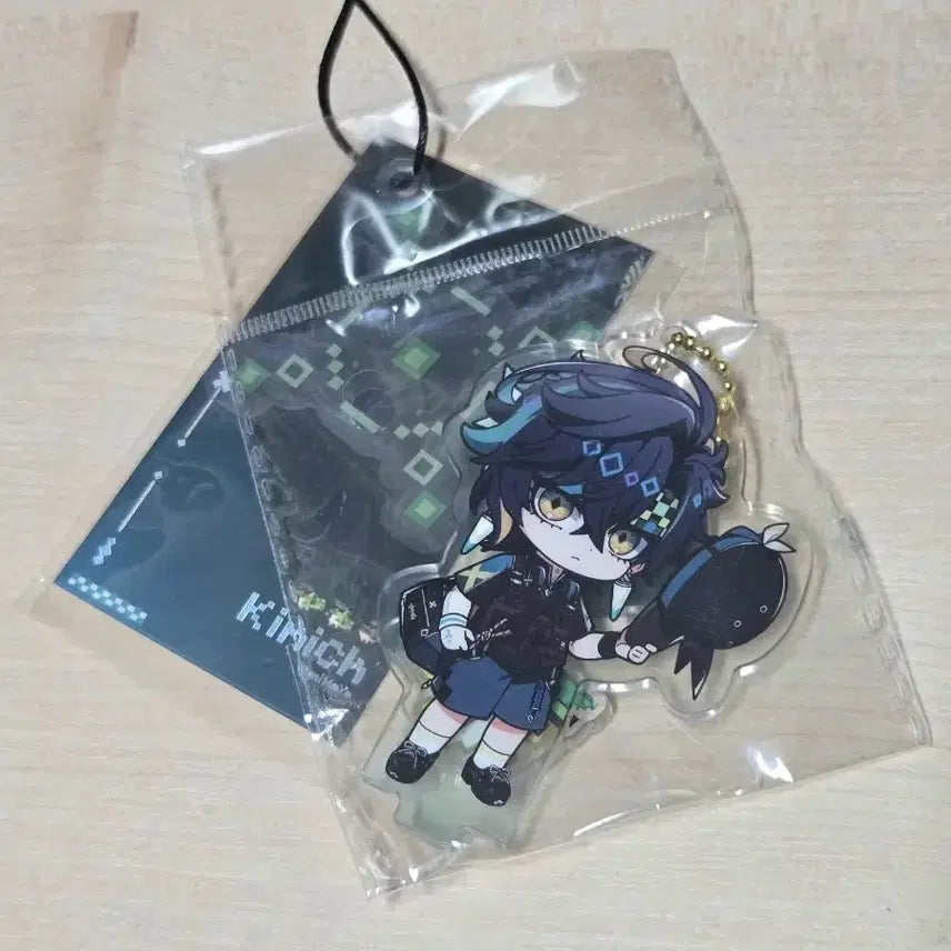 [BUNJANG] Genshin Impact Kichihime Themed Acrylic Stand / Keychain (Unsealed) / (급전 풀리면 내림) 원신 키니치 테마 옷 특전 아크릴 스탠드/키링