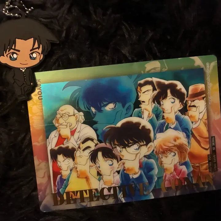 [BUNJANG] Detective Conan Clear Card &amp; Keychain Bundle Set / 명탐정 코난 클리어카드 키링 일괄