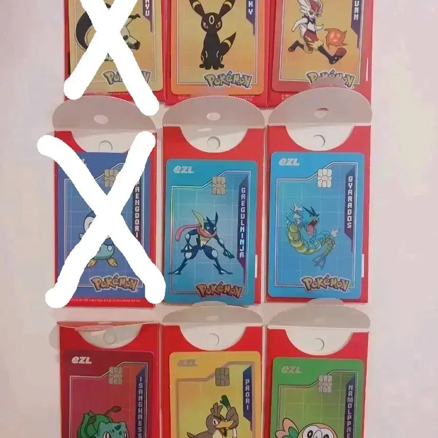 [BUNJANG] Pokemon Eevee Transportation Card Set / 포켓몬 이즐 교통 카드 판매