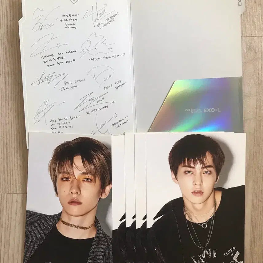 [BUNJANG] EXO Xiumin Baekhyun Official Photocard / 엑소 시우민 백현 공식 포스트카드