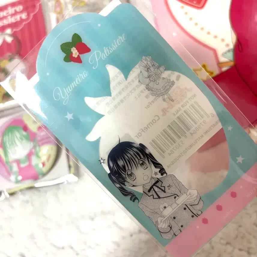[BUNJANG] Dream-Confectionery Collaboration Set (Shopping Bag, Clear Card, Can Badge) / 꿈빛파티시엘 3종 일괄 판매(쇼핑백,투명카드,캔뱃지)