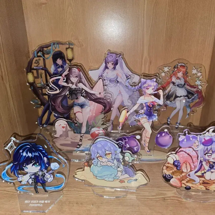 [BUNJANG] Genshin Impact Acrylic Stand Merchandise Bundle / 원신 아크릴 스탠드 굿즈 팝니다 일괄