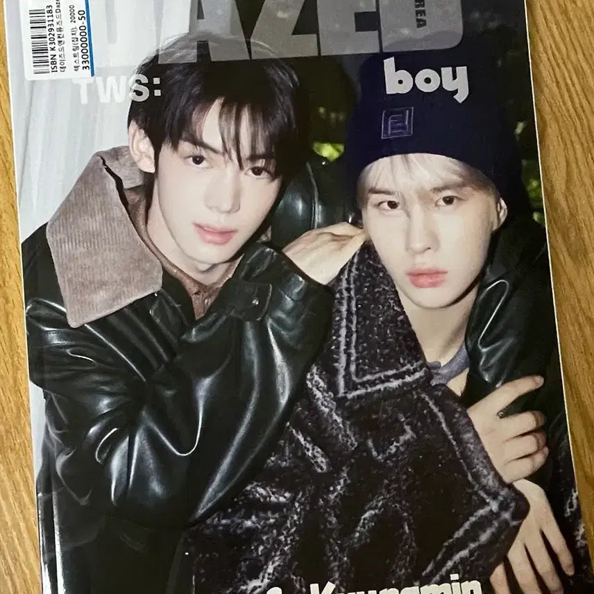 [BUNJANG] TWS Dazed &amp; Confused Magazine Han Jin &amp; Kyeong Min / 투어스 데이즈드 잡지 한진&amp;경민
