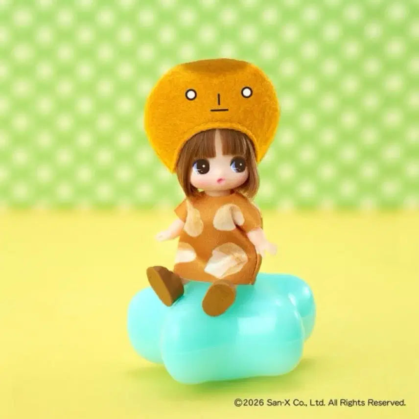 [BUNJANG] Takara Tomy Licca-chan San-X Universe Collection Kogepan Figure / 타카라토미 리카짱 쁘띠 산엑스 유니버스 컬렉션 코게빵 피규어