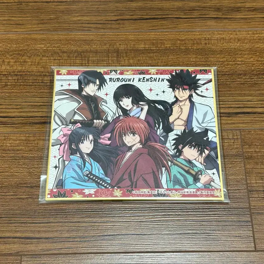 [BUNJANG] Rurouni Kenshin Kenshin Kaoru Yahiko Sanosuke Aoshi Megumi Shikishi Art Print / 바람의 검심 켄신 카오루 야히코 사노스케 아오시 메구미 색지 지류 굿즈