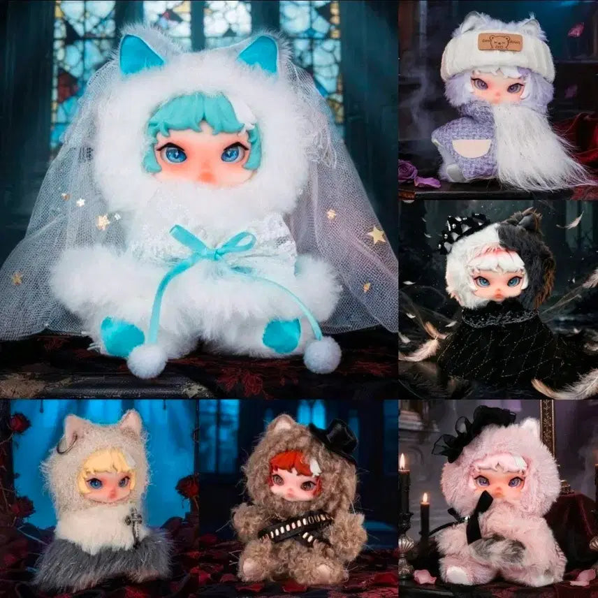 [BUNJANG] Jiba Illusoil Doll Keychain Bundle Set / 지바 일루소일 인형키링 6개일괄