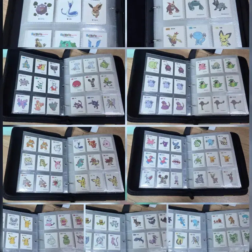 [BUNJANG] Pokemon Bread Stickers Bundle Set / 포켓몬 띠부씰 일괄판매(공식띠부씰북포함)