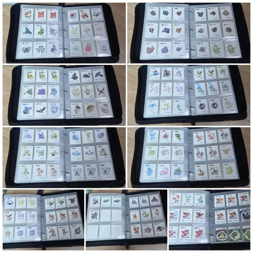 [BUNJANG] Pokemon Bread Stickers Bundle Set / 포켓몬 띠부씰 일괄판매(공식띠부씰북포함)