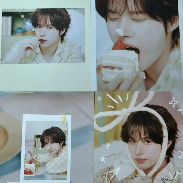 [BUNJANG] TWS Kyungmin Membership Kit Photocard, Photo Sticker Set / 투어스 경민 멤버십 키트 포카 증사 스티커