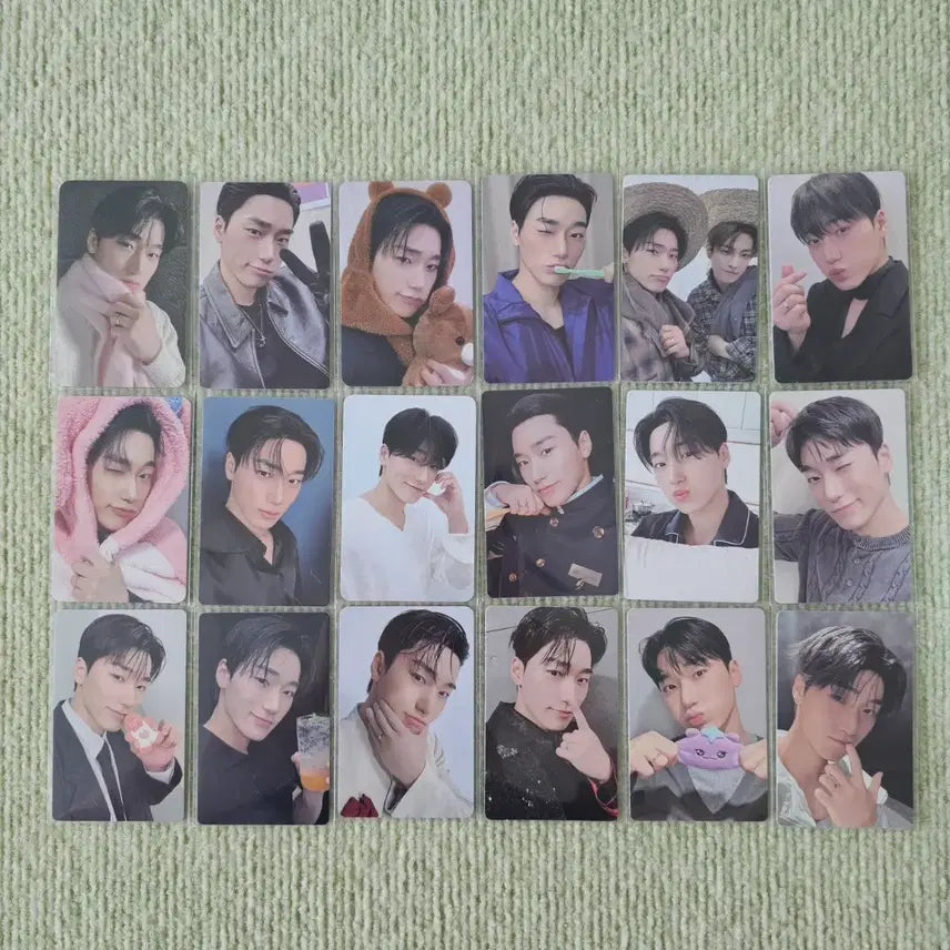 [BUNJANG] ATEEZ Choi San Photocard &amp; MightyZ Photocard Holder Set / 에이티즈 최산 포토카드 포카홀더 세트