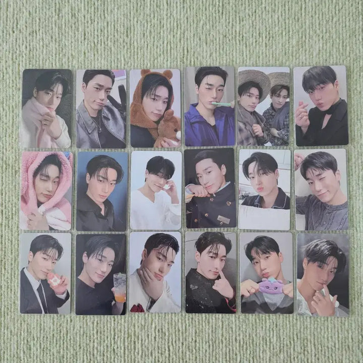 [BUNJANG] ATEEZ Choi San Photocard &amp; MightyZ Photocard Holder Set / 에이티즈 최산 포토카드 포카홀더 세트