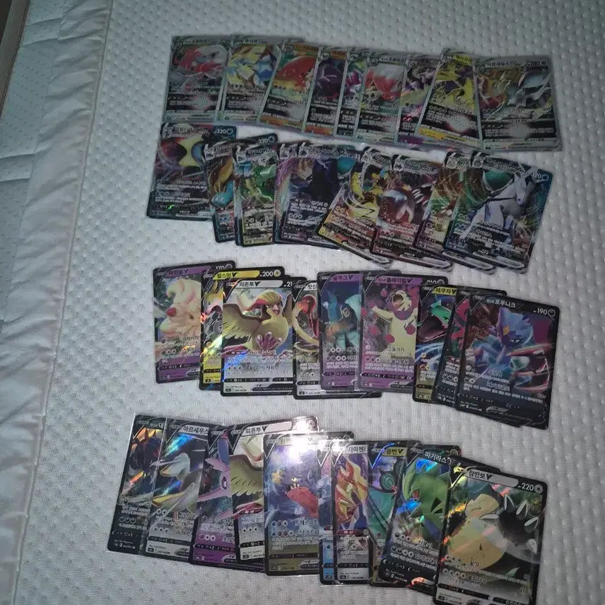 [BUNJANG] Pokemon Cards V, VMAX, VSTAR Bundle Set (40 Cards) / 포켓몬카드 VSTAR,VMAX,V40장 일괄
