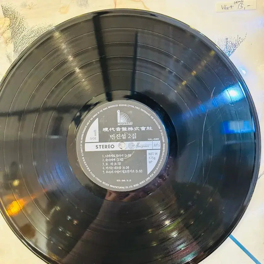 [BUNJANG] Byun Jin-sub 2nd Album LP / 변진섭 2집 LP