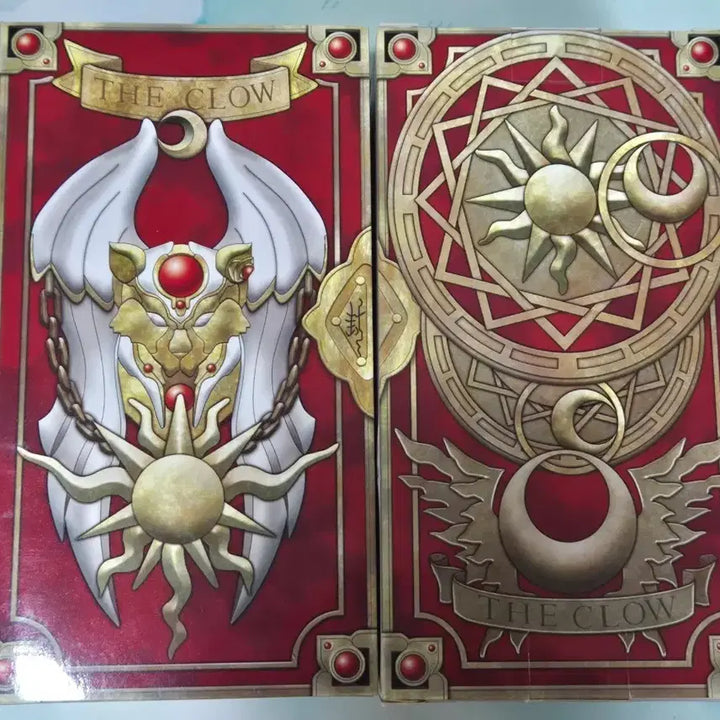 [BUNJANG] Cardcaptor Sakura Card Book Keychain Set (Staff of Sealing, Staff of Stars) / 크로우 카드북 키링 세트(봉인의지팡이,별의지팡이)