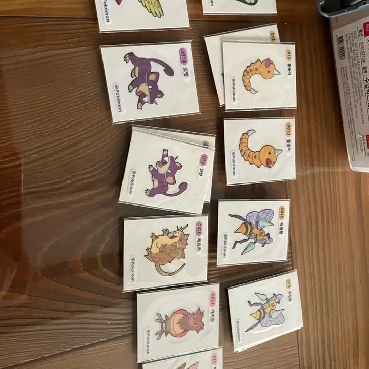 [BUNJANG] Pokemon Stickers - Various Types Available / 포켓몬 띠부씰 종류 많아요!