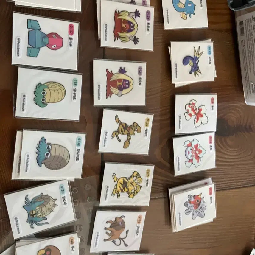 [BUNJANG] Pokemon Sticker Collection / 포켓몬 띠부씰