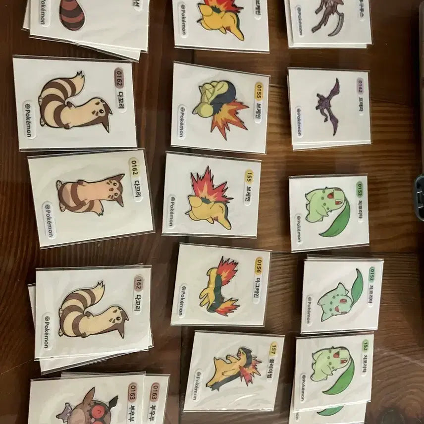 [BUNJANG] Pokemon Sticker Collection / 포켓몬 띠부씰