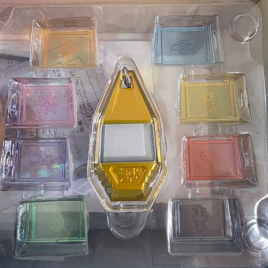 [BUNJANG] Digimon 25th Anniversary Digivice Emblem Set / 디지몬 25주년 디지바이스 문장 특전