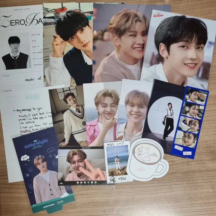 [BUNJANG] ZEROBASEONE Sung Han-bin Bundle Set Photocard / 제로베이스원 석매튜 포카 일괄