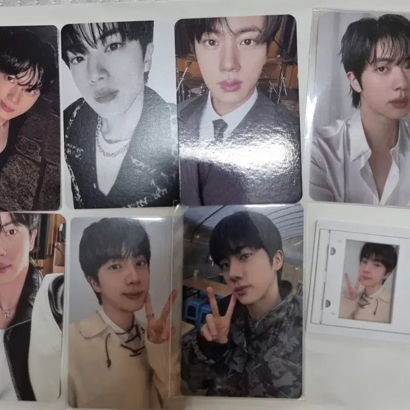 [BUNJANG] BTS Jin Arirang Photocard Bundle Set (Album + Weverse POB + Goyang Concert ARMY ZONE) / bts진 아리랑 포카  (앨범 +위버스특전+ 고양콘아미존) seokjin photo